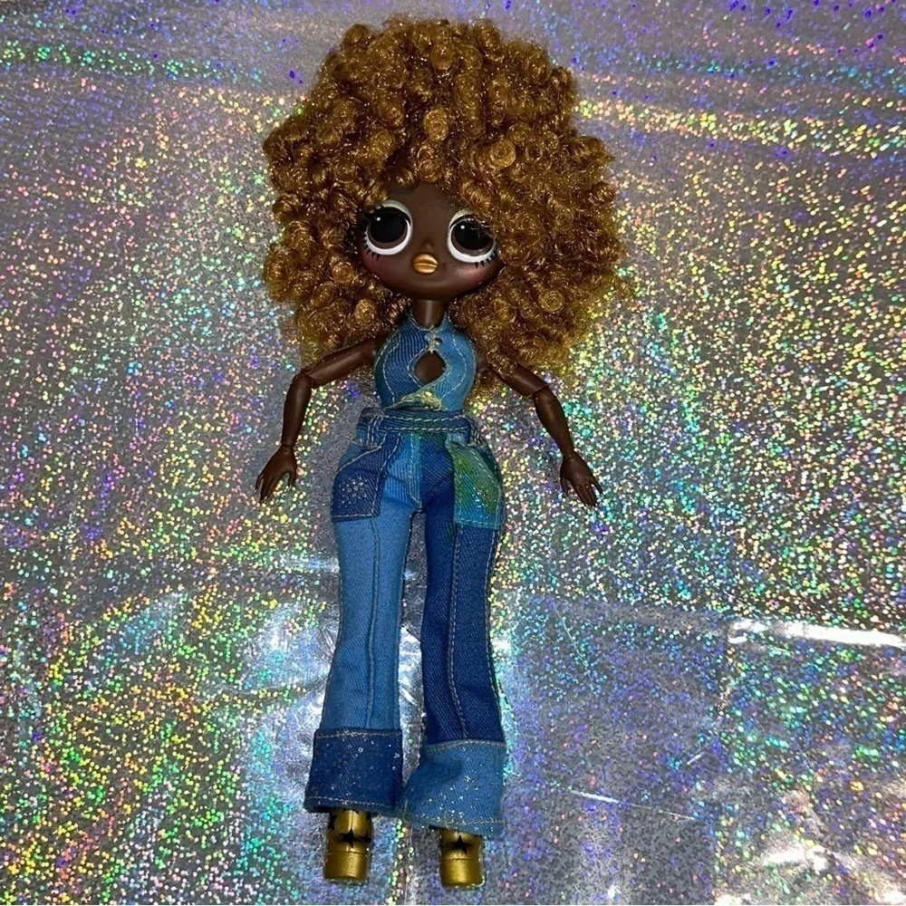 L.O.L. Surprise! LOL Surprise OMG Movie Magic SOUL AGENT Doll Gold Afro RARE
